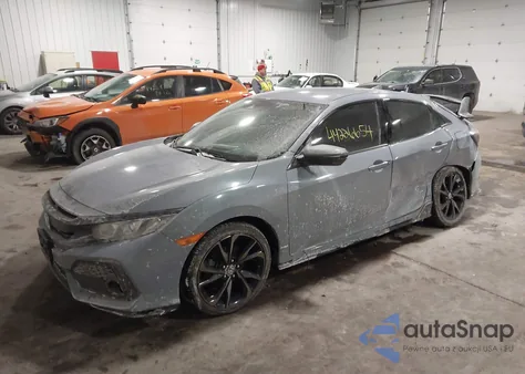 2019 Honda Civic Sport z USA, uszkodzony, nr VIN SHHFK7H43KU206355